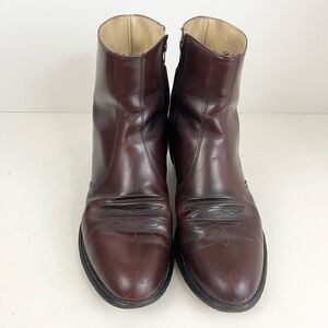 Vintage Men’s Brown Leather Cowboy Boots Size 10.5